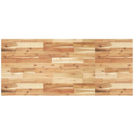 Tablero de mesa rectangular madera maciza acacia 140x60x4 cm vidaXL