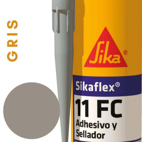Sikaflex 11 FC Purform Sellador poliuretano multisoportes / Gris Hormigón / 300 ml Cartucho / Pack 6 un
