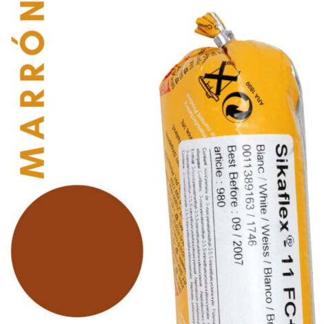 Sikaflex 11 FC Purform Sellador poliuretano multisoportes / Marrón / 300 ml Salchichón/Unipac / Pack 20 un