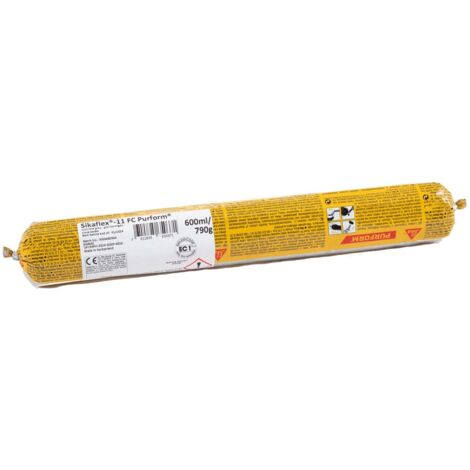 Sikaflex 11 FC Purform Sellador poliuretano multisoportes / Negro / 300 ml Salchichón/Unipac / Pack 6 un (1/3)