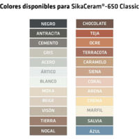 SikaCeram®-650 Classic - Lechada para relleno de juntas / 5 kg / Beige