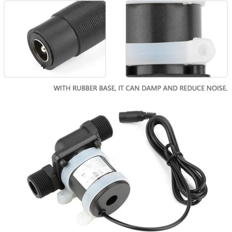 Pompe à Eau DC 12V Haute Pression 70W – Auto-Amorçante Membrane 0.1-6L/min – Pression Réglable 0.9 MPa – Idéale Caravane, Bateau, Jardin