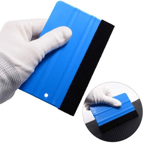 EIHI 4 Pieces Raclette Film de Fenêtre with Board Fibre, for Film Teinté Voiture, Vitre Teintée Voiture, Film Solaire Voiture, Film Vitre Teintée Voiture, A, multicoloured, A