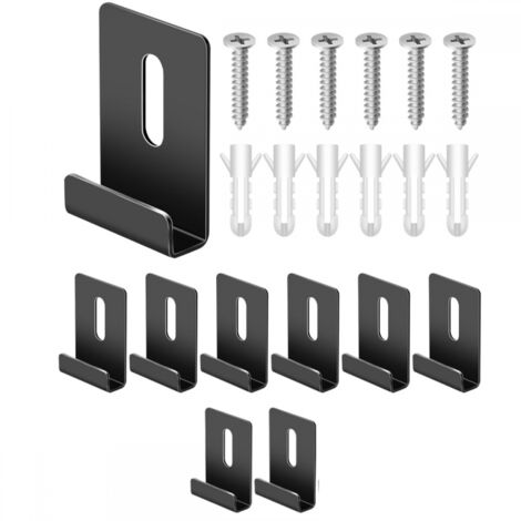 ETOPARS 4 Pièces Acier Inoxydable Supports de Main Courante pour Fixation Murale Supports de