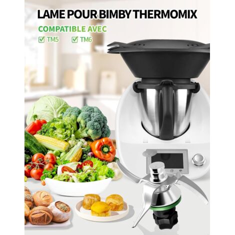 Lame De Rechange En Acier Inoxydable Pour Thermomix TM31 - Avec Joint D'étanchéité - Accessoire Vorwerk