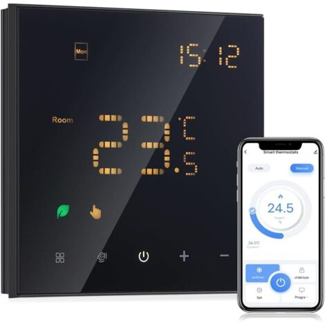 Dreo Radiante Muro Intelligente WH719S – Riscaldamento A Oscillazione 120°, App E Alexa, Silenzioso