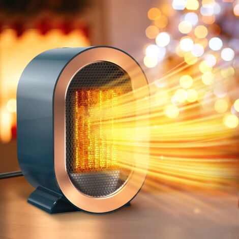 Chauffage Soufflant, 500 W, Chauffage Portable, Chauffe Rapide, Protection Contre La Surchauffe Et Le Basculement Sur Et Portable Economie Denergie Pour Chambre Bureau A 90771198