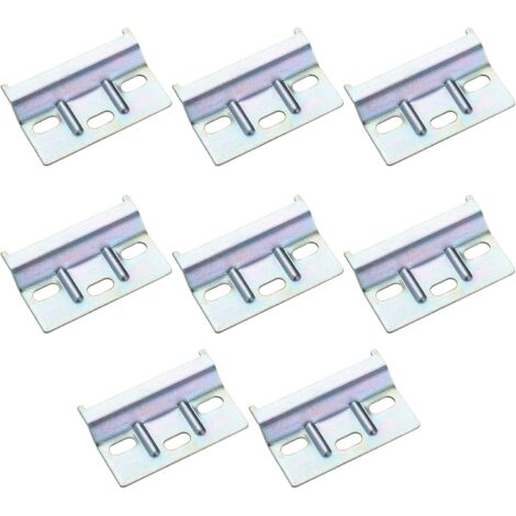 20 Pièces Pontet INOX 304 Avec Vis - Boucles Pont Plaques Oeillet Pour Kayak Bateau Canoë
