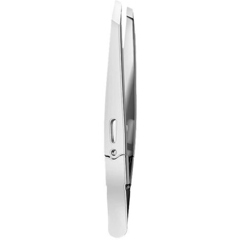 Pincette, Pince A Epiler Professionnelle Pour Les Sourcils, Pointes Inclinées, Pincettes En Acier Inoxydable, Pour Sourcil, Poils Incarnés Faciaux