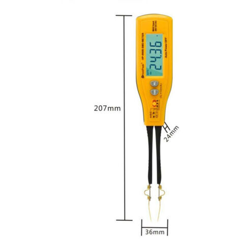 Testeur Smd Automatique Testeur Numérique AP-990C Multimètre Intelligent - Mesure Capacitance, Résistance, Tension Avec Pinces CMS Appareil Mesure électronique