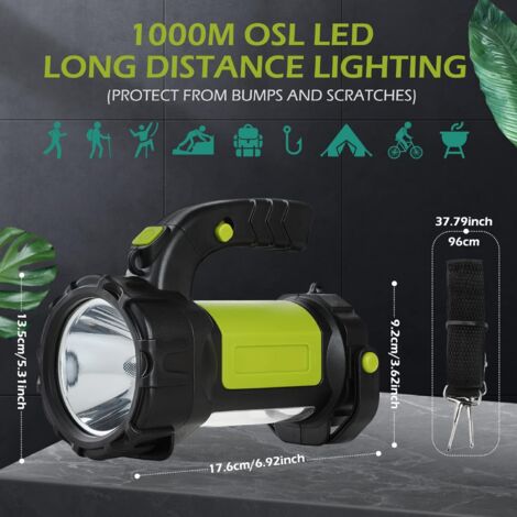 Lampes de travail : DEL, rechargeables, et plus