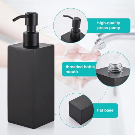 Distributeur De Savon Rechargeable En Acier Inoxydable - Pour Voyage Ou Maison - Neuf Sous Emballage
