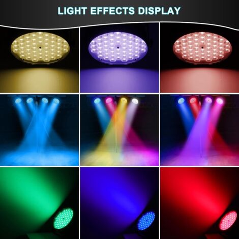 Lampe de Scène pour Disco,Boule Disco,Éclairage de Discothèque LED