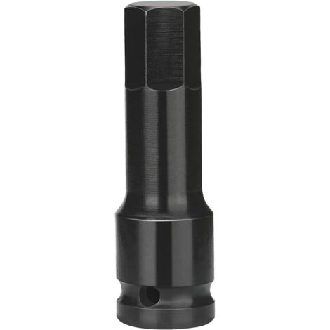 Douille Hexagonale à Impact 1/2" H11 (11mm) Acier Cr-Mo Longueur 7,6 Cm