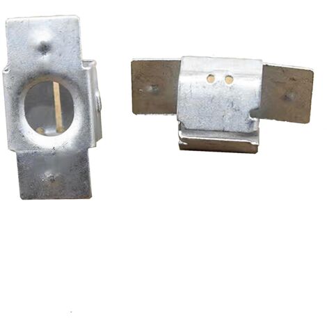 Ensemble 10 Clips Protection Alliage Aluminium Sous-Plateau Moteur + Vis Fixation - Compatible Peugeot Citroën 206 207 406 407 806 807