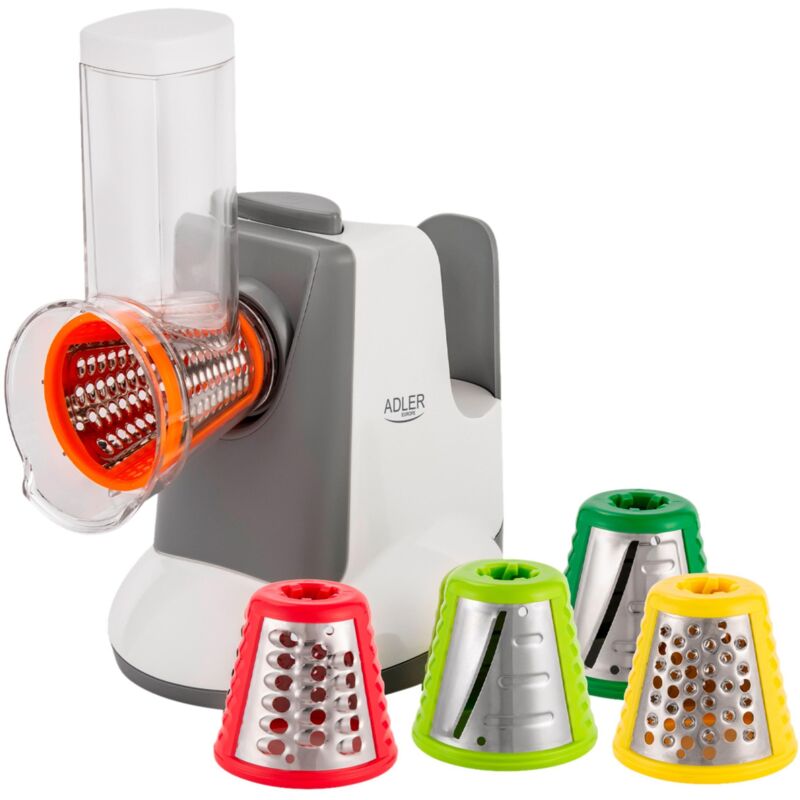 ADLER EUROPE AD4815 Hachoir électrique à Légumes, Râpe à 5 Pointes Y Compris Rape Puissance 150 W 93200887
