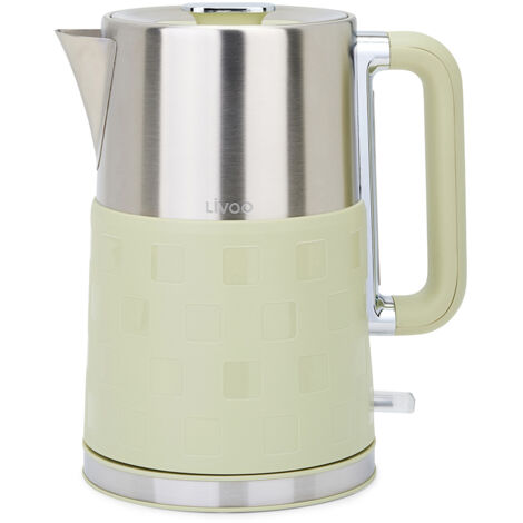 Bouilloire électrique 1.7l 2200w vert - Livoo - DOD204 (1/5)