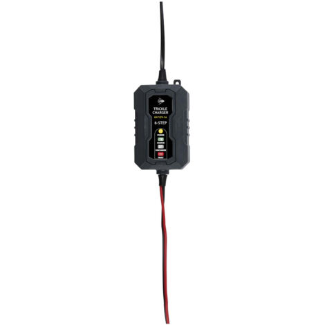 Chargeur De Batterie De Voiture Dunlop 6/12V - Charge Intelligente 6 Étages 4-120Ah