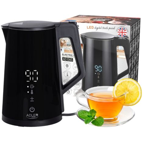 Adler AD 1345 bouilloire électrique 1,7 L 1850 W Noir (1/5)