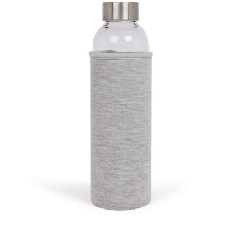 LIVOO Bouteille isotherme avec infuseur MEN394 - Inox - Capacité 500 ml + Filtre infuseur + Poche en néoprène (1/4)