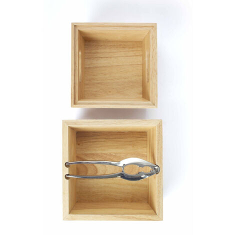 Set casse-noix Livoo MEN346A + 2 bols en bois - Casse noix, noisettes, amandes ou autre (1/4)