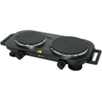 Plaque de cuisson 2 feux - Noir - 2250W - Blackpear BHP004