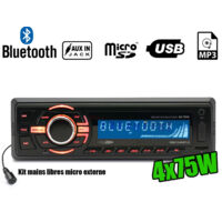 Autoradio Caliber RMD046BT-2 75W x 4 - Bluetooth - RDS-USB-SD-MP3-AUX-FM