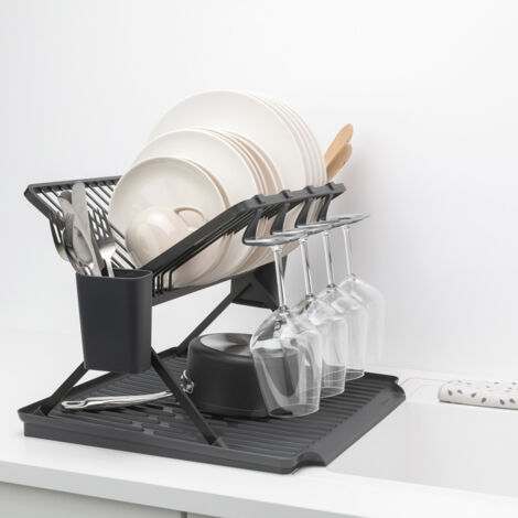 Brabantia - Égouttoir à vaisselle, Light Grey (Gris clair Brabantia - Égouttoir à vaisselle, Light Grey (Gris clair
