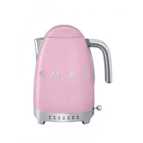 SMEG Bouilloire avec réglage de température Années 50 Rose