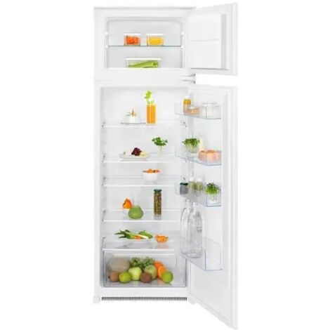Electrolux – Réfrigérateur 2 portes intégrable 249L – Froid statique – Niveau sonore 33dB – Classe énergétique E – Niche 158cm