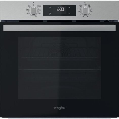 Whirlpool – Four encastrable vapeur 71L – OMR559RR0X – Classe A – Puissance 2200W – Nettoyage pyrolyse et hydrolyse – Chaleur tournante