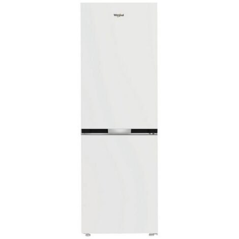 Whirlpool – Réfrigérateur combiné 316 L – 210 L réfrigération, 106 L congélation – Technologie Dual No Frost – 186,5 cm haut, 59,5 cm large