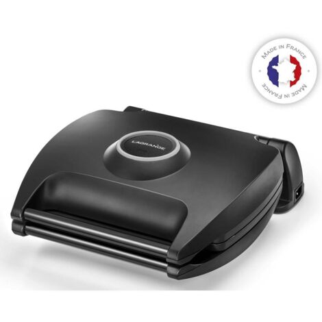 Gaufrier 1700W pour 4 gaufres – Plaques interchangeables – Cuisson homogène – 89003 – Lagrange
