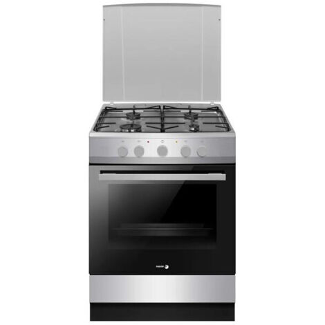FAGOR Cuisinière 60 cm 4 feux gaz four catalyse - FACG2002S