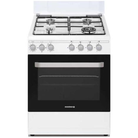 RGG663CSWE-Cuisiniere Rosieres 60x60 gaz catalyse blanche