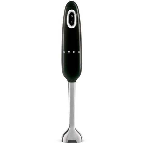 Smeg – Mixeur plongeant 700 W – HBF11BLEU – 6 vitesses avec fonction Turbo – Lame inox amovible compatible lave-vaisselle