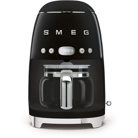Smeg – Cafetière filtre 1050W – Capacité 1.4L – Fonction Silence et départ programmable – Indicateur de détartrage – Panneau de commande intuitif