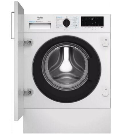 Beko – Lave-linge intégrable 9kg – Classe A – Vitesse d'essorage 1400 trs/min – Niveau sonore 71 dB – Départ différé (1/5)