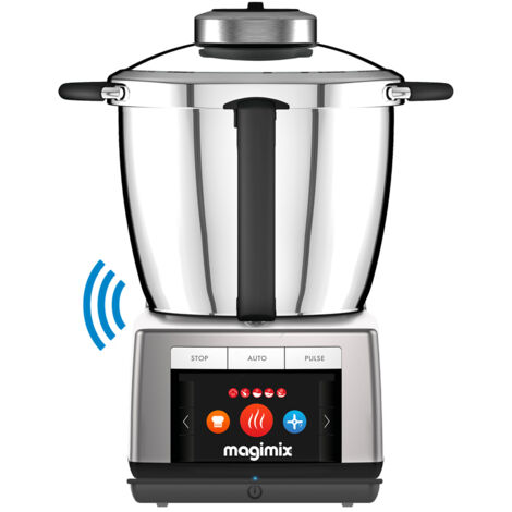 Magimix – Robot cuiseur multifonction 1800W – Capacité 4,8L – 14 programmes automatiques – Connecté pour recettes en ligne