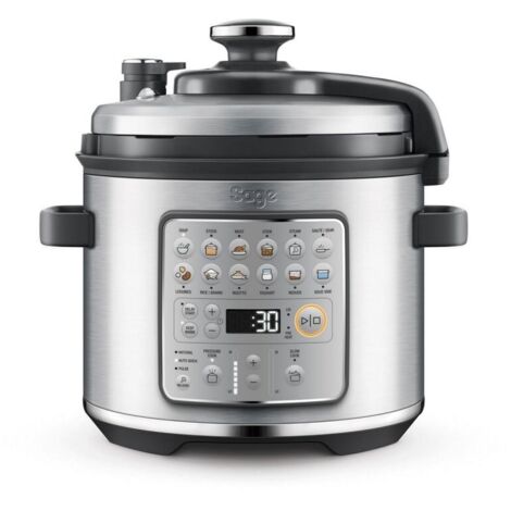 SAGE Autocuiseur & Mijoteuse - The Fast Slow Go - SPR680BSS2EEU1