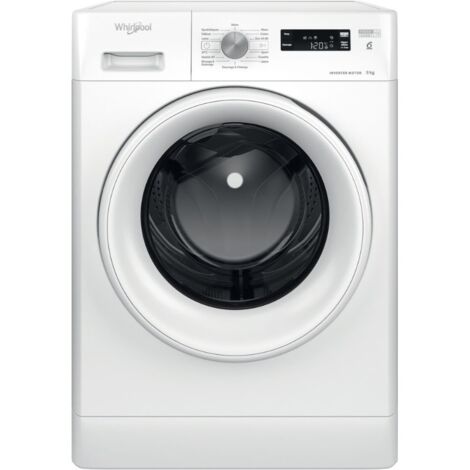 Whirlpool – Lave-linge hublot 9kg 1200 trs/min – Classe A – Vitesse essorage 1200 trs/min – Moteur induction silencieux – FreshCare+ pour linge frais - FFSP9269WFR (1/5)