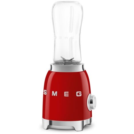 SMEG Mini Blender Rouge 300W 600ml Années 50 PBF01RDEU (1/3)