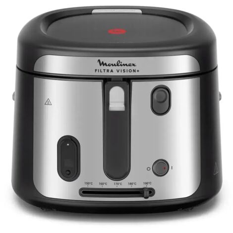 MOULINEX Friteuse Filtra Vision 1,2Kg Cuve Amov. Noir/1 AF2588E0