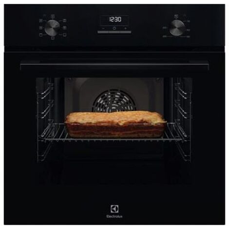 Electrolux – Four traditionnel encastrable 590mm – Nettoyage catalytique – Classe d’efficacité énergétique A – 7 modes de cuisson – Éclairage halogène 25W