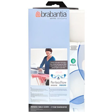 Brabantia Bubbles PerfectFlow housse repassage bleu 135x45cm (1/4)