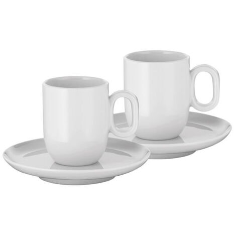 Set 2 Tasses Expresso 6 Cl Avec Sous-tasses - Barista - Wmf