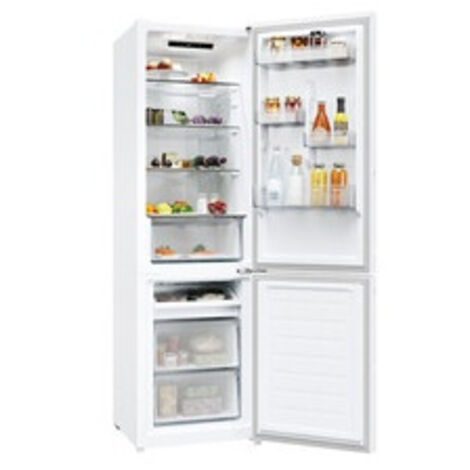 Candy – Réfrigérateur combiné inversé 279L – Ventilé – Classe E – Dimensions H182.5 x L54.5 x P60.2 cm – 2 portes – Congélateur en bas