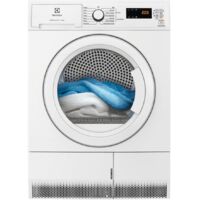 Electrolux – Sèche-linge pompe à chaleur 8 kg A++ – Tambour zinc 118 L – Départ différé jusqu'à 20h – EDHF4812AC