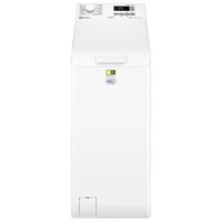 Electrolux – Lave-linge top 6 kg – Essorage 1300 tr/min – Classe énergétique A – SensiCare pour lavage adapté – Compact 89 x 40 x 60 cm