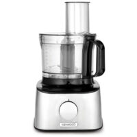 Kenwood – Robot multifonction compact 800W – Bol 2,1L et blender 1,5L – 2 vitesses + pulse – Couteaux inox et 3 disques inclus